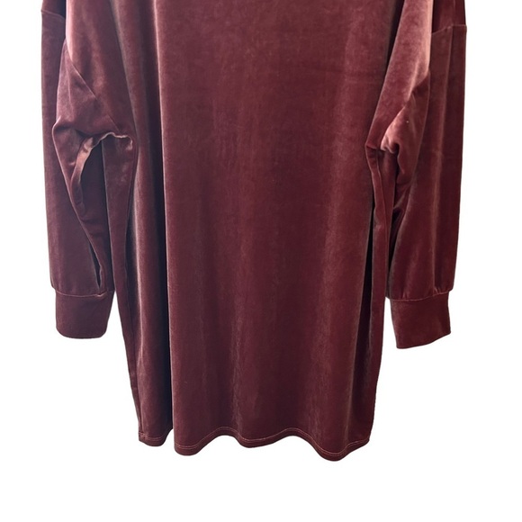 Urban Outfitters Holiday Party Dress Velvet Long Sleeve Size Small - Picture 6 of 12